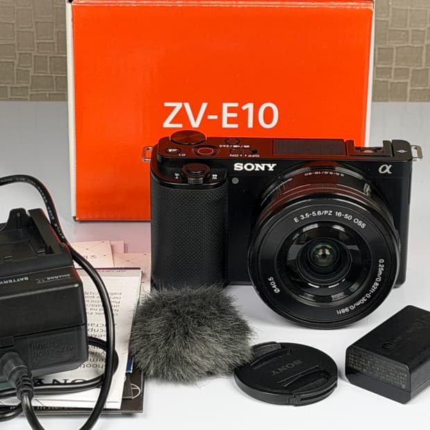 소니 ZV-E10 브이로그 미러리스 카메라(84컷)