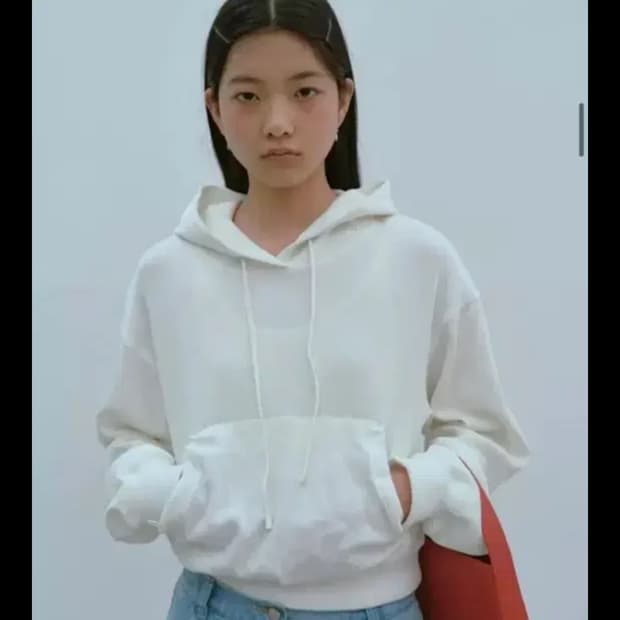 에토스 와플 스트링 후드티