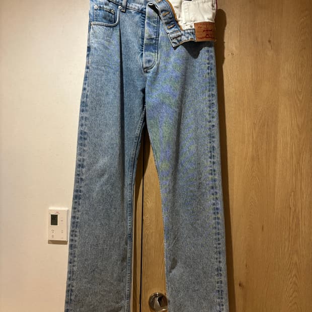 와이프로젝트 비대칭 데님 30 팝니다