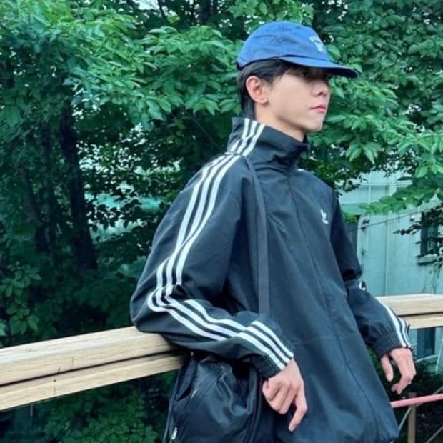 주우재 아디다스 hm2152 트랙탑