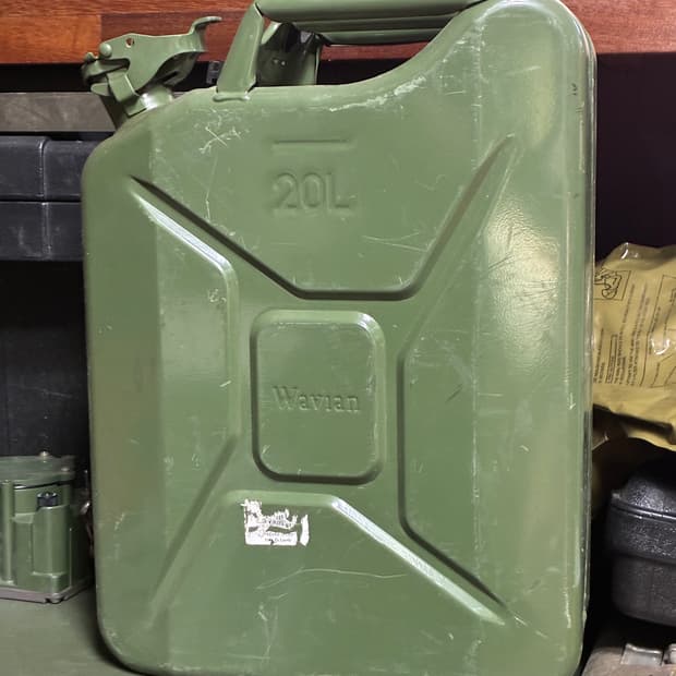 스틸 제리캔/ 밀리터리 스펙 연료통/ 20L