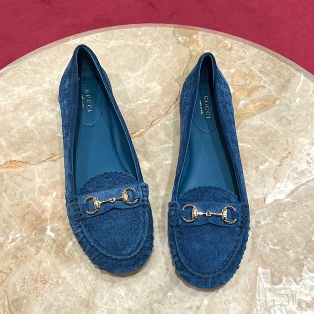 [정품,새상품,150만원대] 구찌 GUCCI 홀스빗 GG 플랫 슈즈