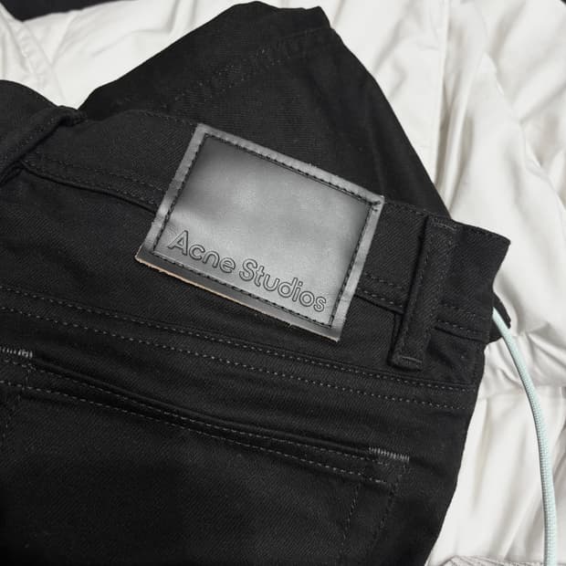 Acne Studios 슬림핏 팬츠