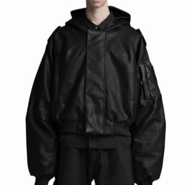 (구매) 엔타이어 스튜디오 가죽 봄버 M,L