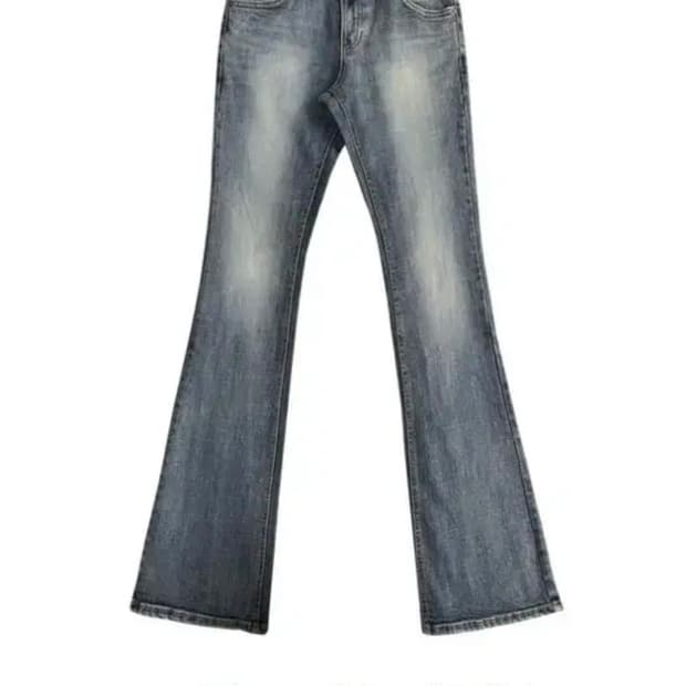 보헤미안서울 구버전 부츠컷 블루 S