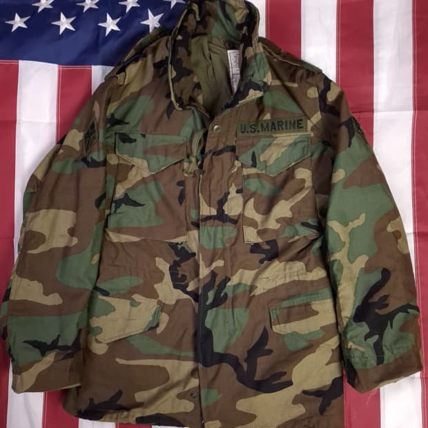 특A 오리지날 80's 미군 우드랜드 초기형 M-65 필드야상