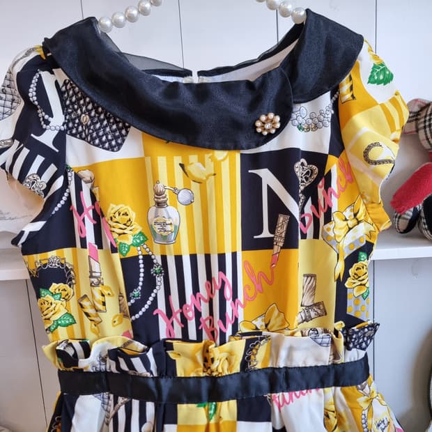 Honey Bunch 허니번치 퍼퓸 로즈  주얼리 아카이브 원피스