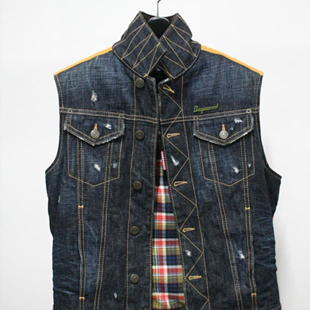 디스퀘어드2 다운 패딩 조끼 베스트