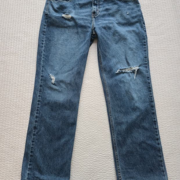 리바이스511 36사이즈 데미지