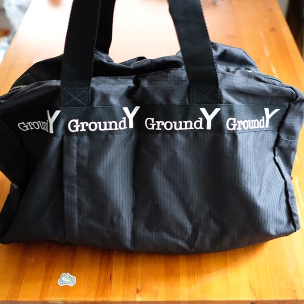 Ground Y Nylon Boston Bag / Travel Bag