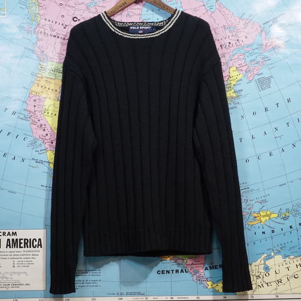 폴로 랄프로렌 스포츠 램스 울 스웨터