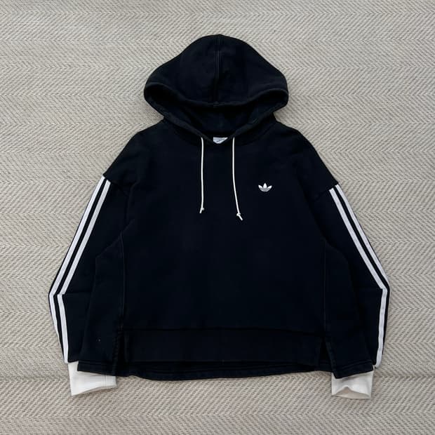 아디다스 빅로고 삼선 후드티 r3329