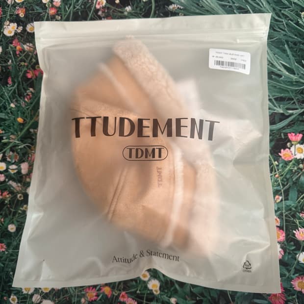 [새상품] 튜드먼트 TEDDY TRIM MUSTANG HAT_BEIGE