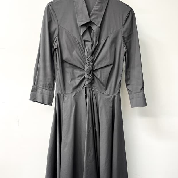 셀린느 브레이드 디테일 숏 드레스