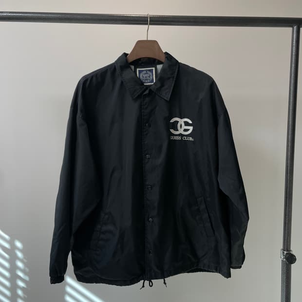 (105) 90s 게스 USA 클럽 코치 자켓