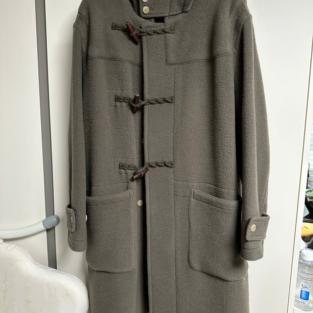 브라운야드 24fw 더플 코트 (올리브그레이) 5사이즈
