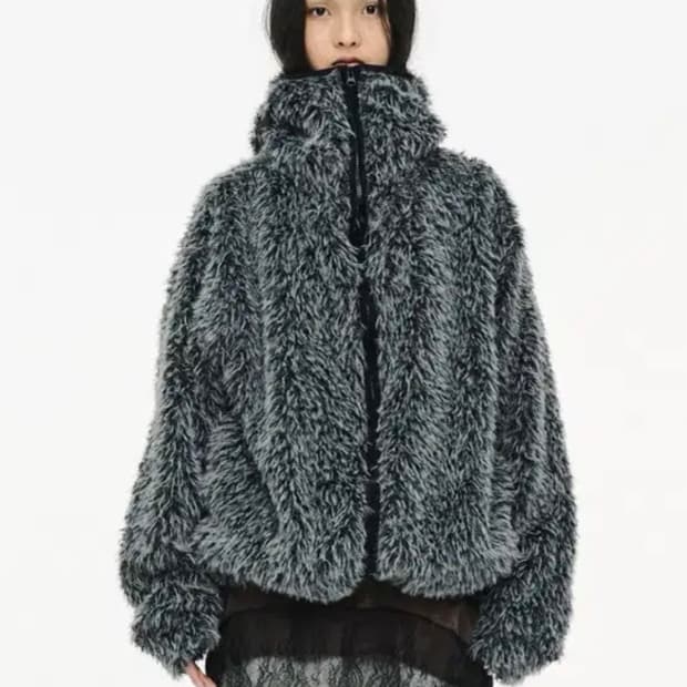 새상품) 세릭 바라클라바 집업 차콜