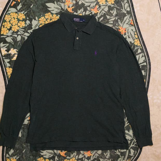 폴로 랄프로렌 딥그린 롱슬리브 XL