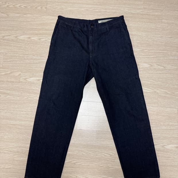 포터리 코튼 헴프 원워시드 스트레이트 데님 36 사이즈