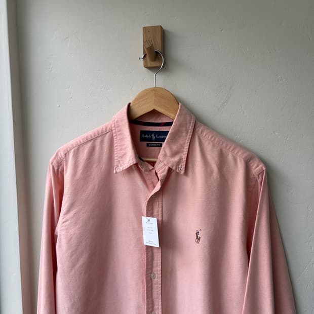 16413 - 폴로 랄프로렌 핑크 셔츠