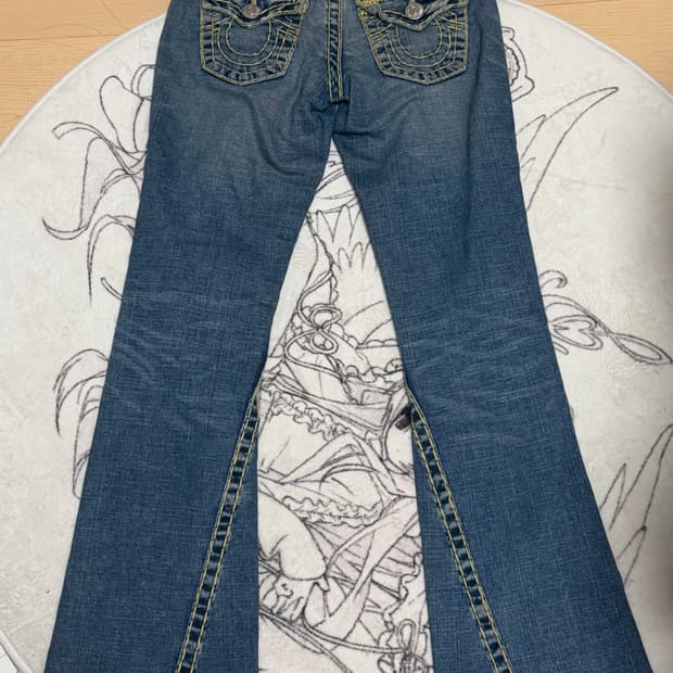 트루릴리젼 부츠컷 청바지 데님 25사이즈 true religion y2k