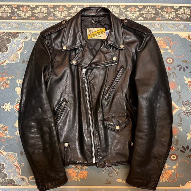 Schott 쇼트 Perfecto 115 블랙 40
