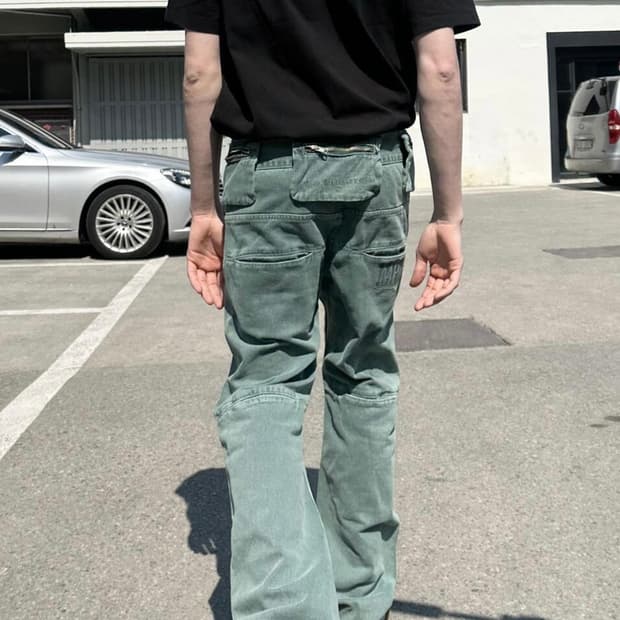 플라스틱프로덕트 MPa BAG PANTS (EMERALD)