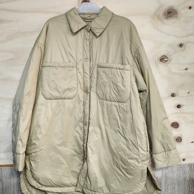 493) 자라 ZARA 오버핏 경량 패딩