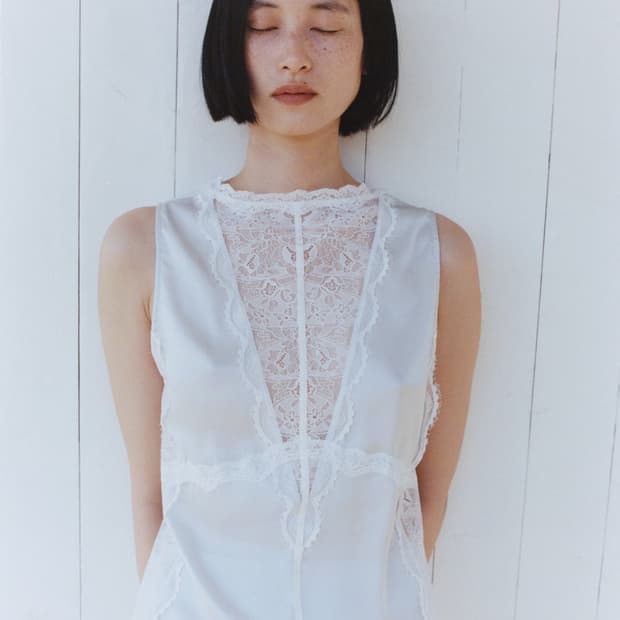 Clair Lace Sleeveless / Mist Gray