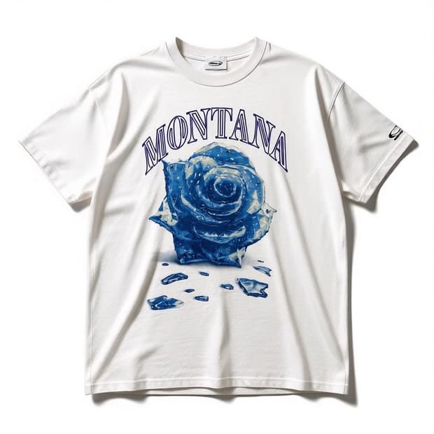 GRAILZ 그레일즈 브로큰 로즈 반팔 티셔츠 2