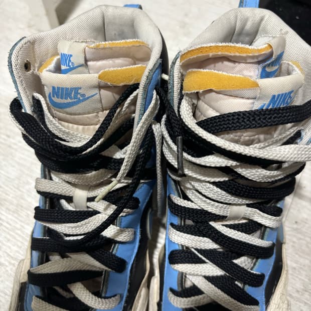 나이키 사카이 블레이저 흰파 275