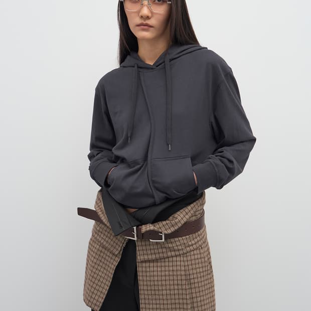 LCDC 심디테일 후드 네이비 S