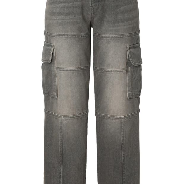 쓰리타임즈 ash pocket cargo jeans