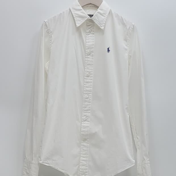 POLO 폴로 랄프로렌 드레스 화이트 셔츠 / 155-84A

