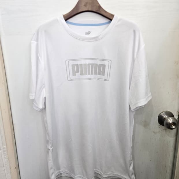 XXL,115 )) PUMA 푸마 반팔티셔츠! 깔금하고 깨끗해용~큰사이즈