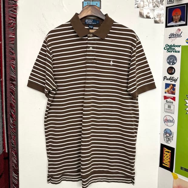 00's 폴로 스트라이프 피케티