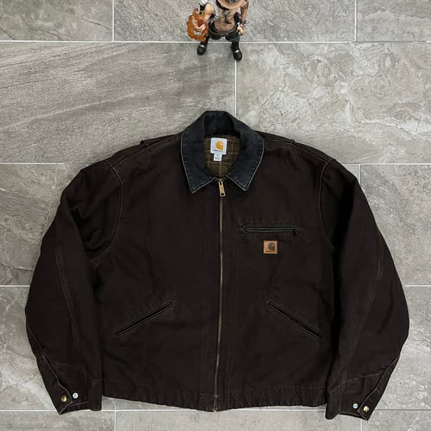 ( XL) 칼하트 디트로이트 자켓 J97 DKB 다크브라운
