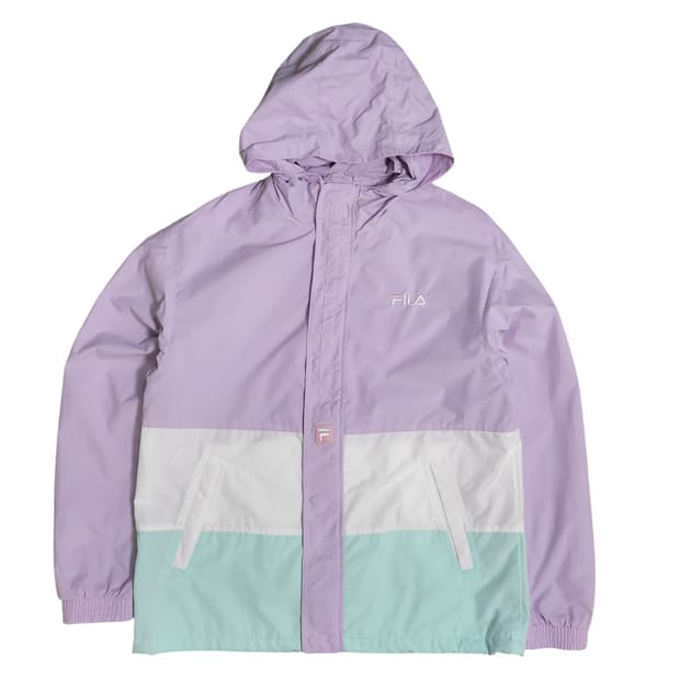 FILA 휠라 파스텔 솜사탕 후드 바람막이