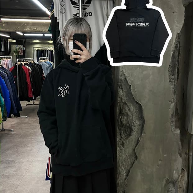 MLB 후드티 블랙 110 #csz2701