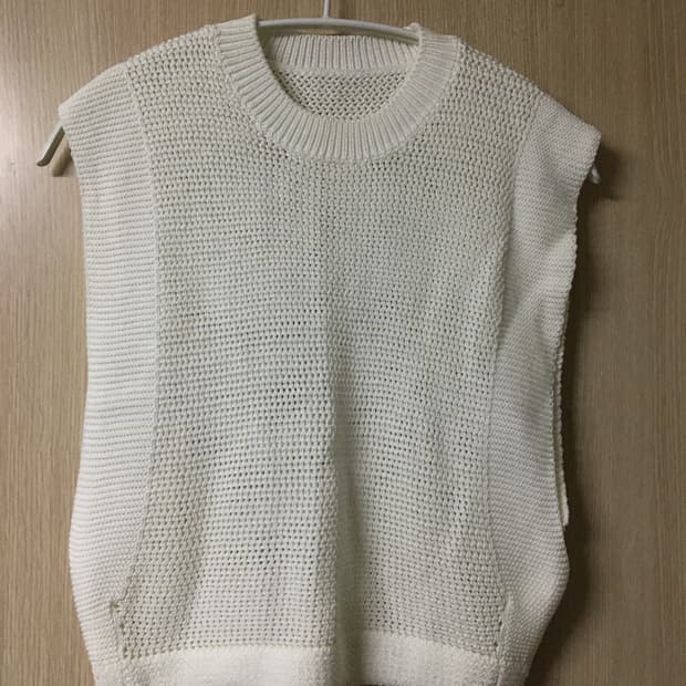 트리밍버드 여름 니트 조끼