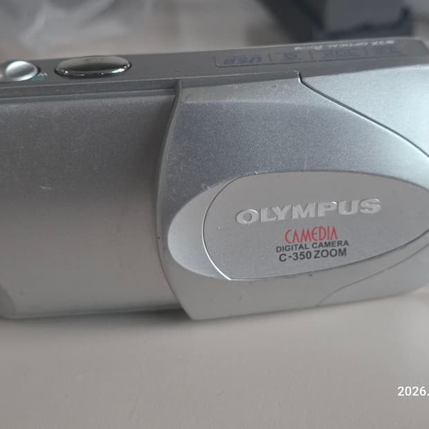 올림푸스 카메디아 C-350 Zoom 빈티지 디지털카메라
