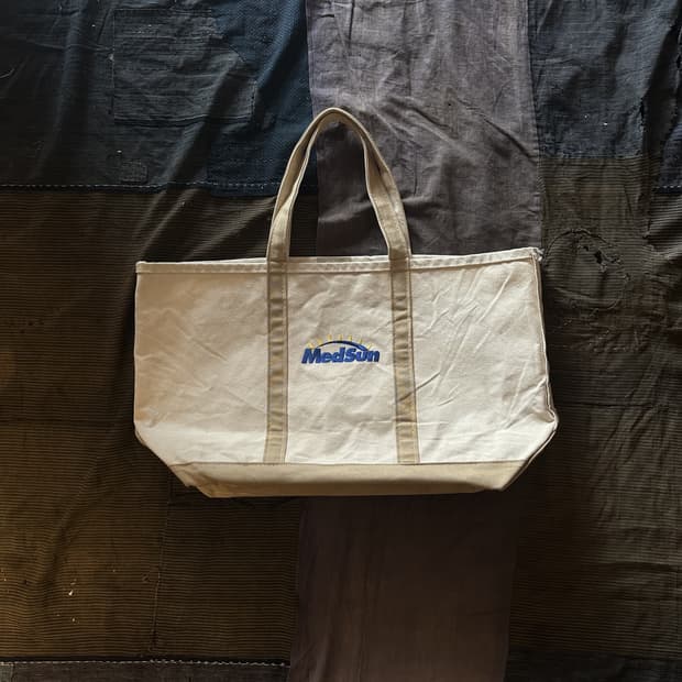 90s USALL Bean Boat and tote Large Bag