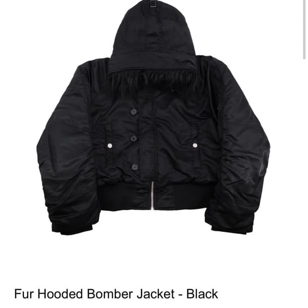 Sundayoffclub 퍼 후디 봄버 2사이즈