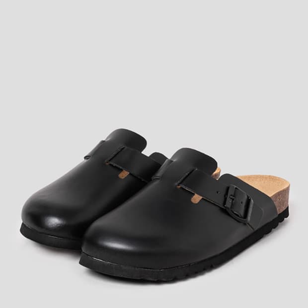 SCHOLL 숄 코르크 미드솔 크로그 샌들 블랙 39 (245 추천)