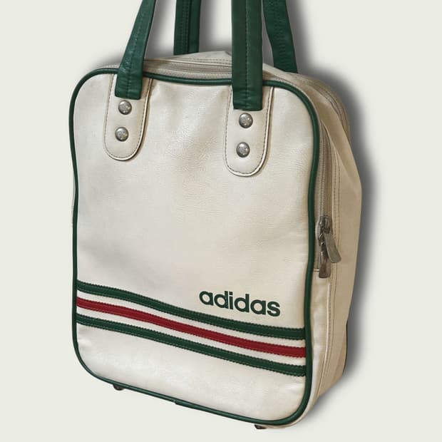 90's 아디다스 빈티지 레더 슈즈 백