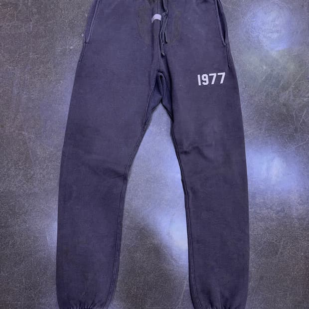 피어오브갓 에센셜 1977 스웻팬츠 기모 조거팬츠 차콜 S