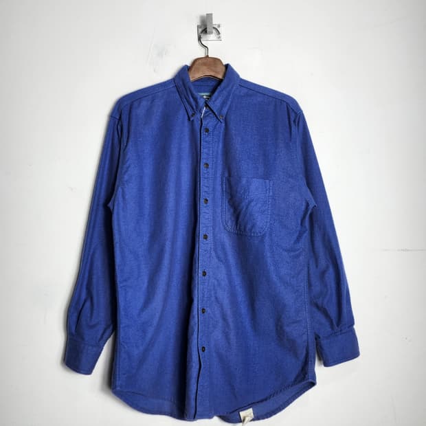 울리치 블루 코튼 셔츠