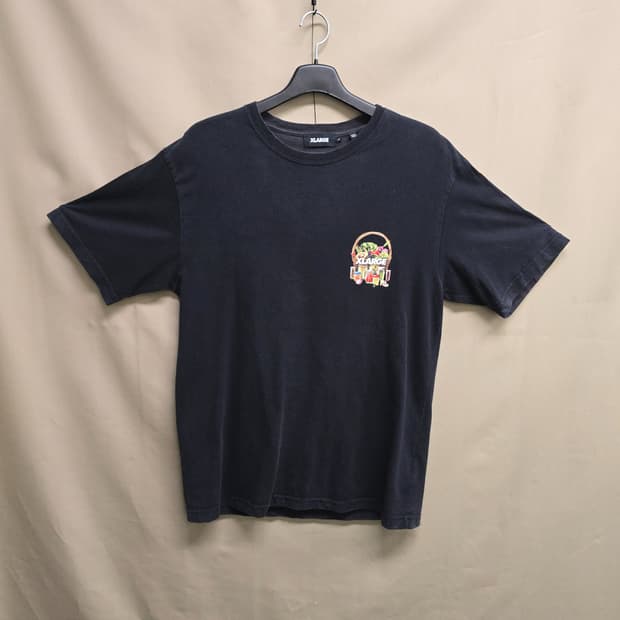 XLARGE 하베스트 그래픽 백프린트 반팔 티셔츠 L