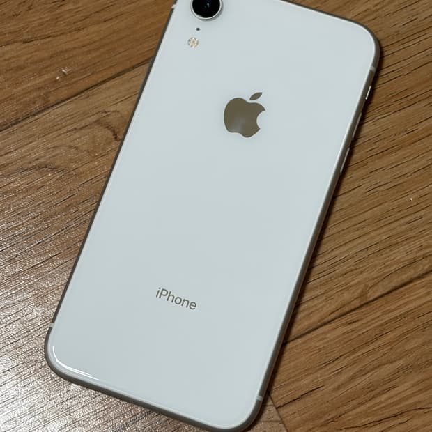 아이폰 XR 64gb 화이트