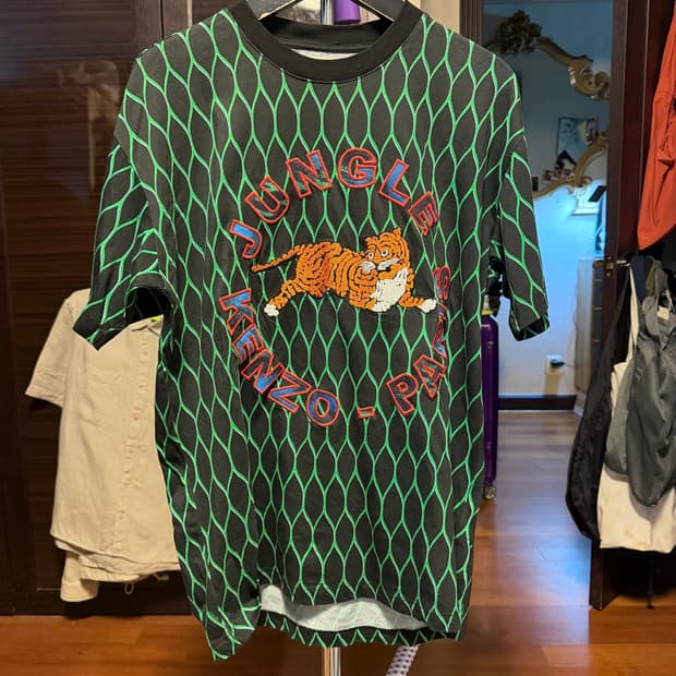 [남성M]kenzo h&m 콜라보 반팔티셔츠